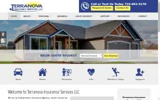 Terranova Insurance Services LLC website