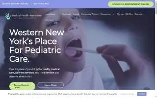 Western New York Pediatrics website