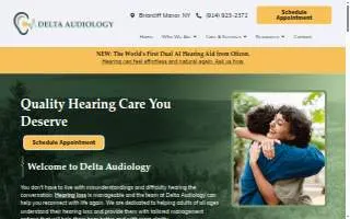 Delta Audiology Formerly Greenspan Audiology website