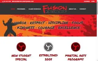 Fusion Martial Arts of Ossining website