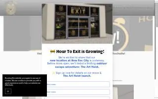 Hour To Exit of Ossining website