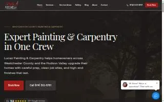 LUCAZ Painting & Carpentry website
