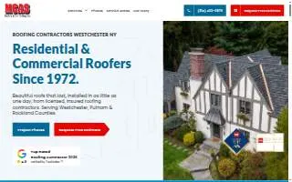 MCAS Roofing & Contracting, Inc. of Ossining website