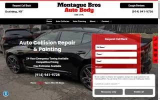 Montague Bros Auto Body website