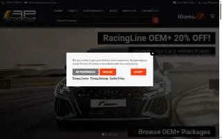 A & P Automotive website