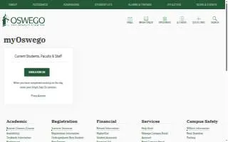 Oswego High School website