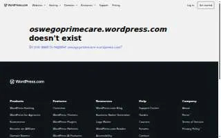 Oswego PrimeCare website