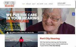 Port City Hearing website