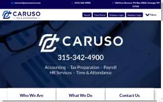 RJ Caruso Tax & Accounting website