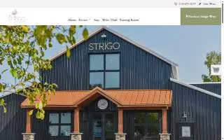 Strigo Vineyards of Oswego website