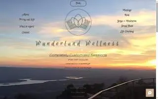 Wunderland Wellness website