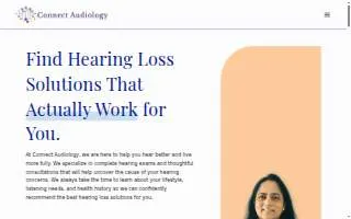 Audiology PLLC website