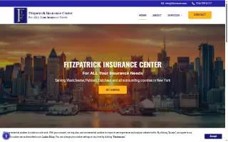 Fitzpatrick Insurance Center website