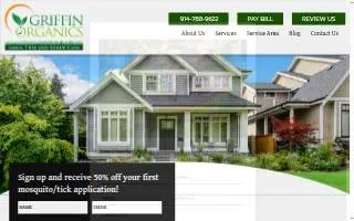 Griffin Organics website