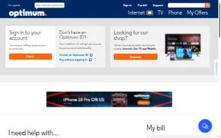 Optimum of Peekskill website