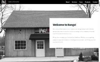 Bangz! Salon website