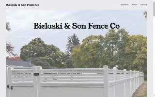 Bielaski & Son Fence Co of Penfield website