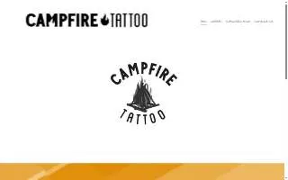 Campfire Tattoo Company website
