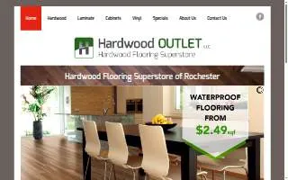 Hardwood OUTLET LLC website