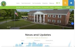 Penfield Recreation Department website