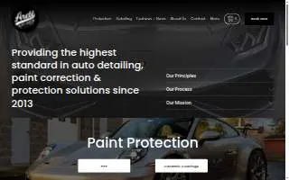 Arete Auto Salon of Perinton website