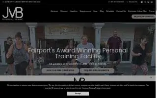 JMB Fitness website