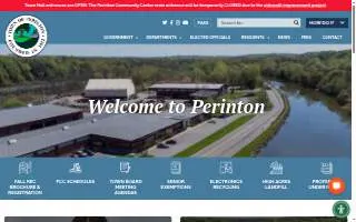 Perinton Town Hall website