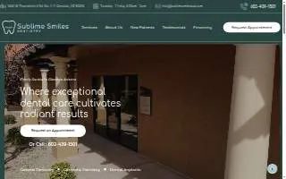 Smiles on the Canal Family Dentistry website