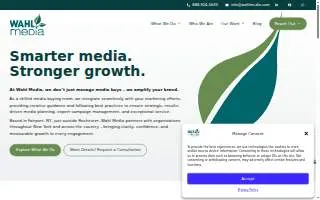 Wahl Media website