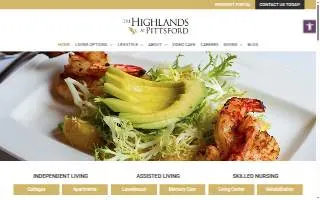The Highlands at Pittsford website
