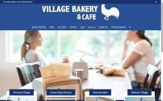 Village Bakery & Cafe of Pittsford website