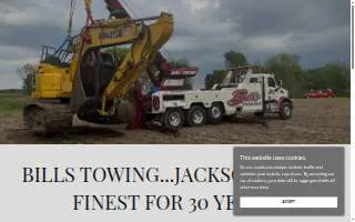 Bill's Towing Services Inc of Plainview website