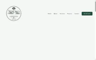 Mauro Landscaping & Design (Formerly Simplicity Landscape) website