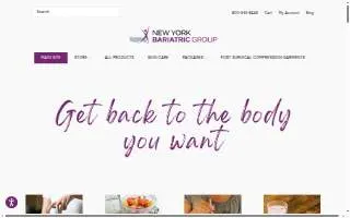 New York Bariatric Group website