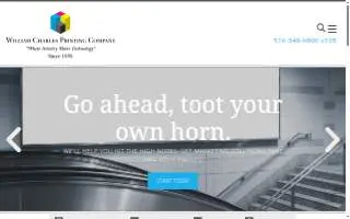 William Charles Printing website