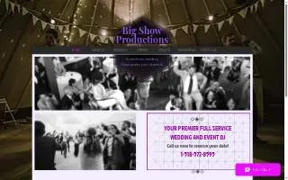 Big Show Productions website