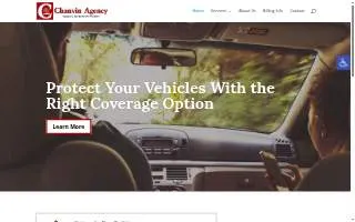 Chauvin Agency website