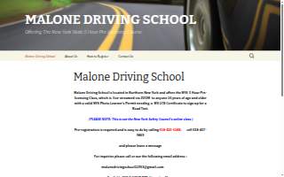 Malone Driving School of Plattsburgh