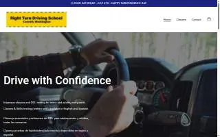 Right Turn Driving website