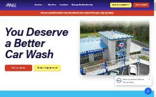Splash Car Wash & 10-Minute Oil Change of Benton website