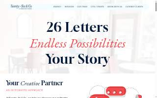 Twenty-Six & Co. | A Creative Agency