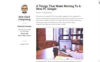Byte Sized Computing of Port Chester website