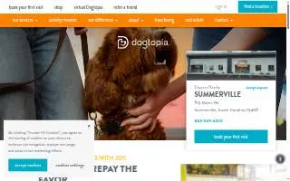 Dogtopia of Port Chester website