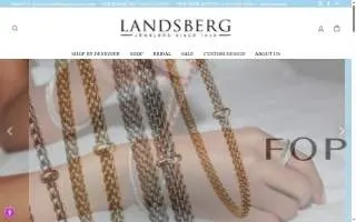 Landsberg Jewelers of Port Chester website
