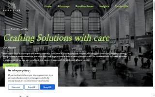 Mahover Law website