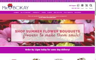 Mr. Bokay Flowers and Greenhouse & Flower Delivery