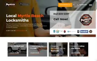 Pop-A-Lock Locksmith of Westchester NY website