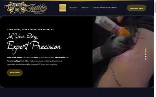 Dark Child Tattoo website