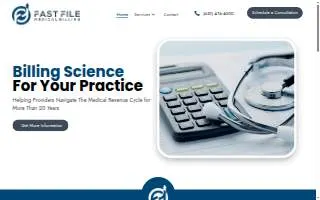 Fast File Tax Preparation website
