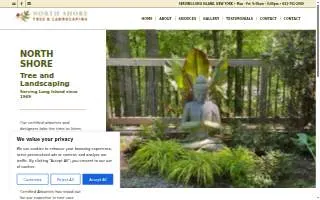 North Shore Tree & Landscaping of Port Jefferson Station website